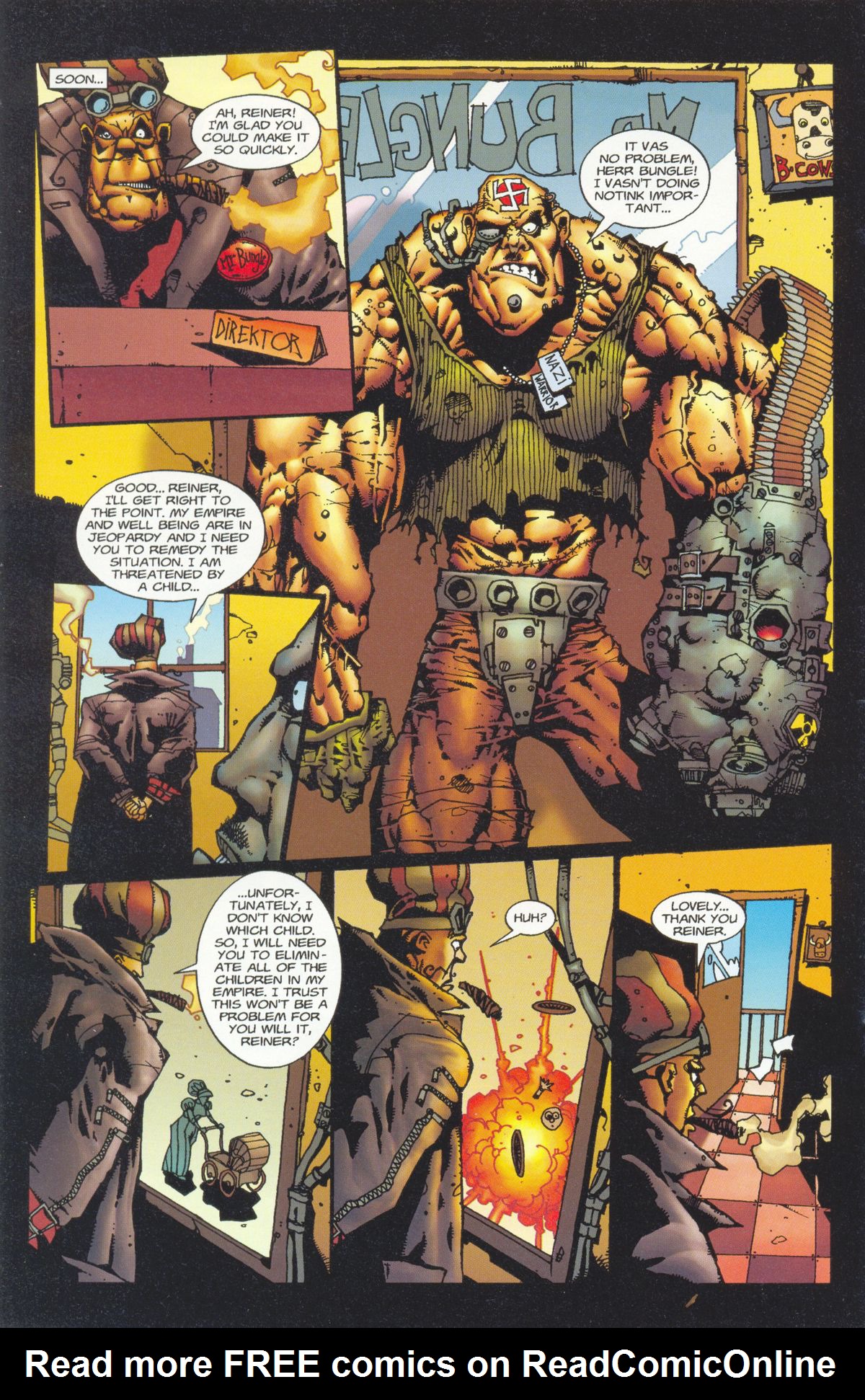 Read online Dead or Alive -- A Cyberpunk Western comic -  Issue #1 - 20
