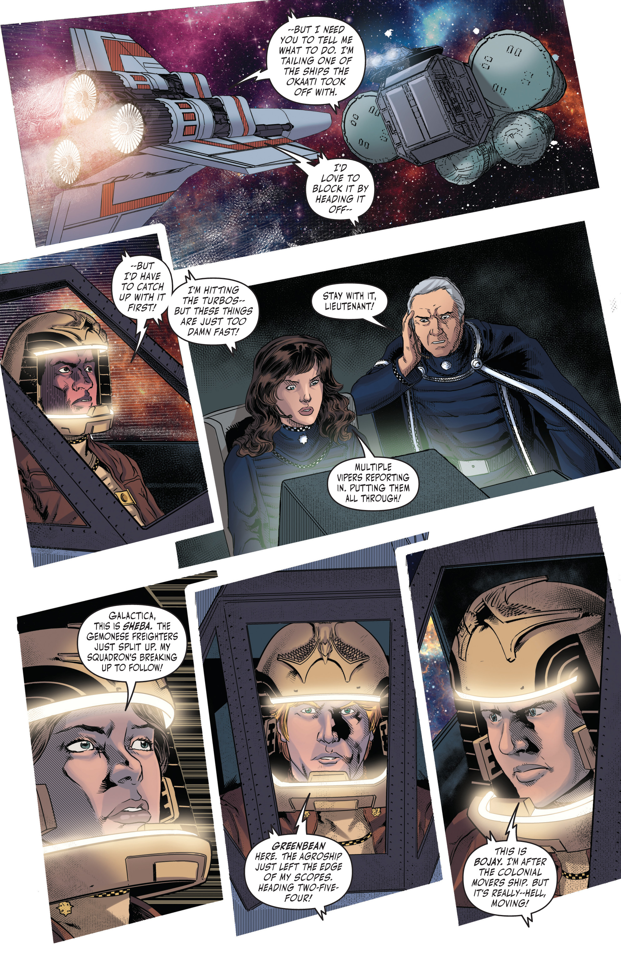 Read online Battlestar Galactica (Classic) comic -  Issue #4 - 5