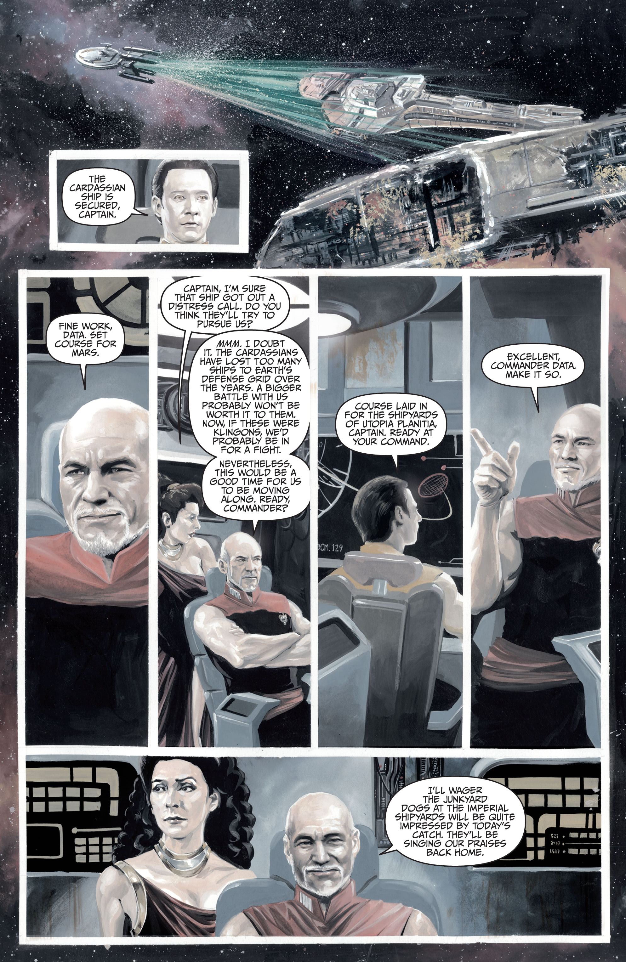 Read online Star Trek: The Next Generation—Best of Captain Picard comic -  Issue # TPB - 36