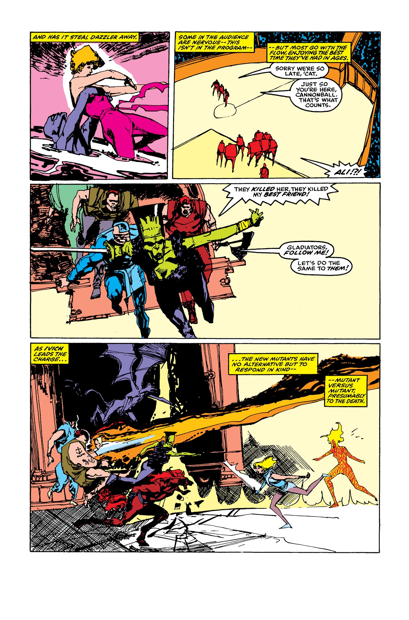 Read online New Mutants Classic comic -  Issue # TPB 4 - 131