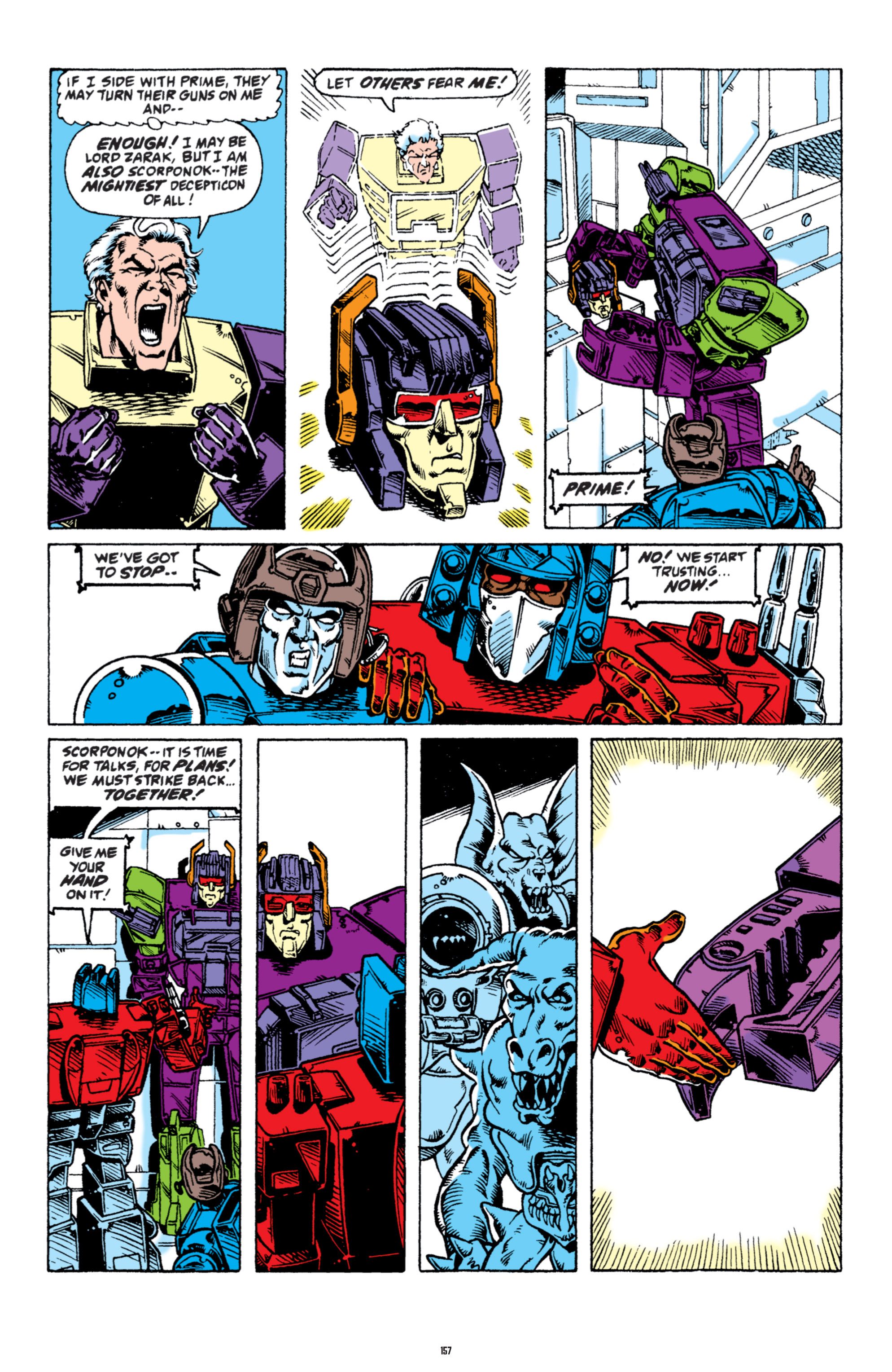 Read online The Transformers Classics comic -  Issue # TPB 6 - 157
