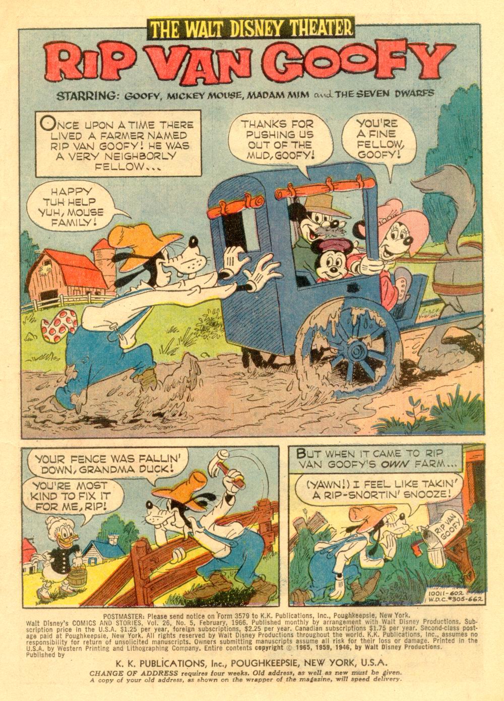 Read online Walt Disney's Comics and Stories comic -  Issue #305 - 3