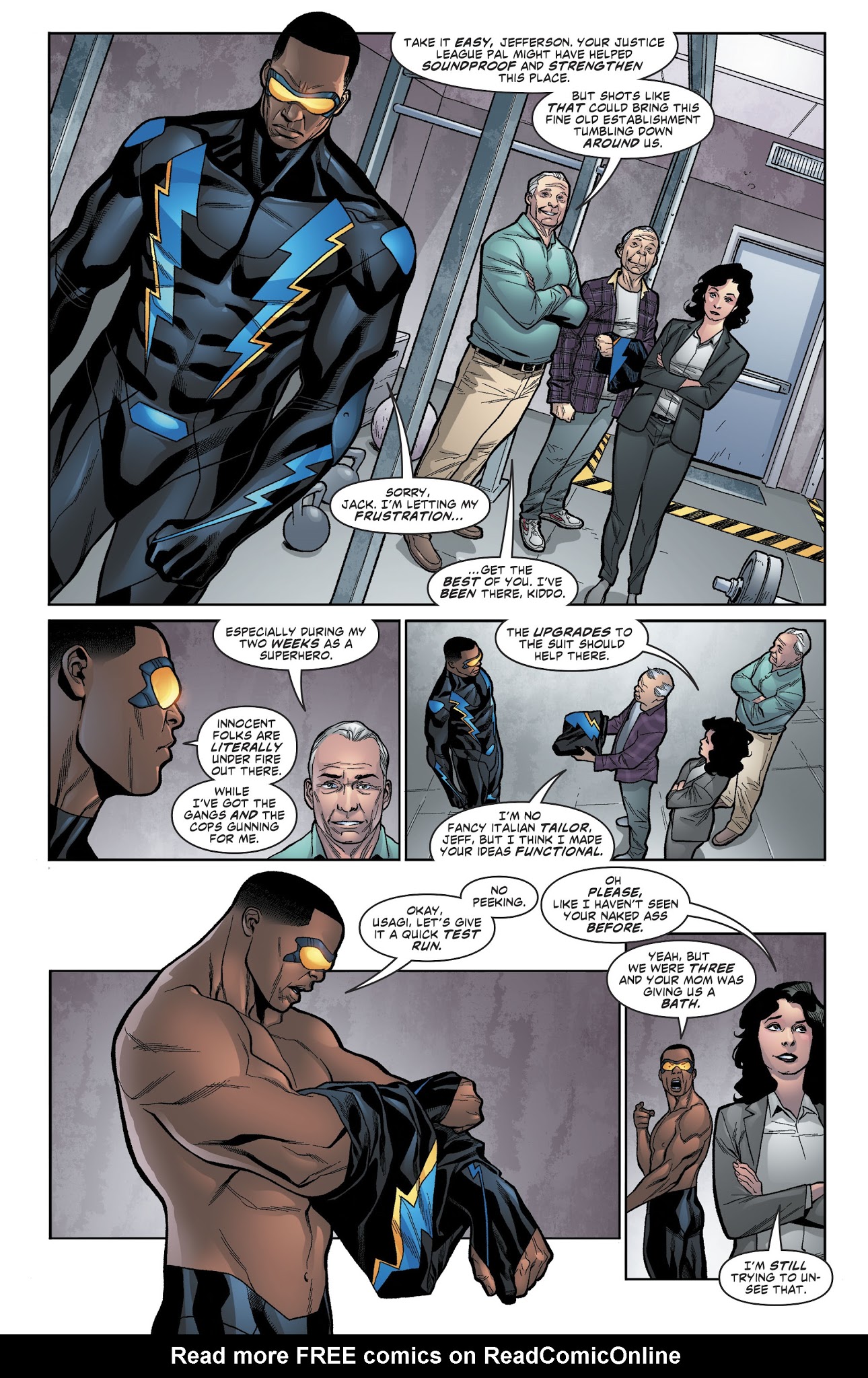 Read online Black Lightning: Cold Dead Hands comic -  Issue #3 - 14