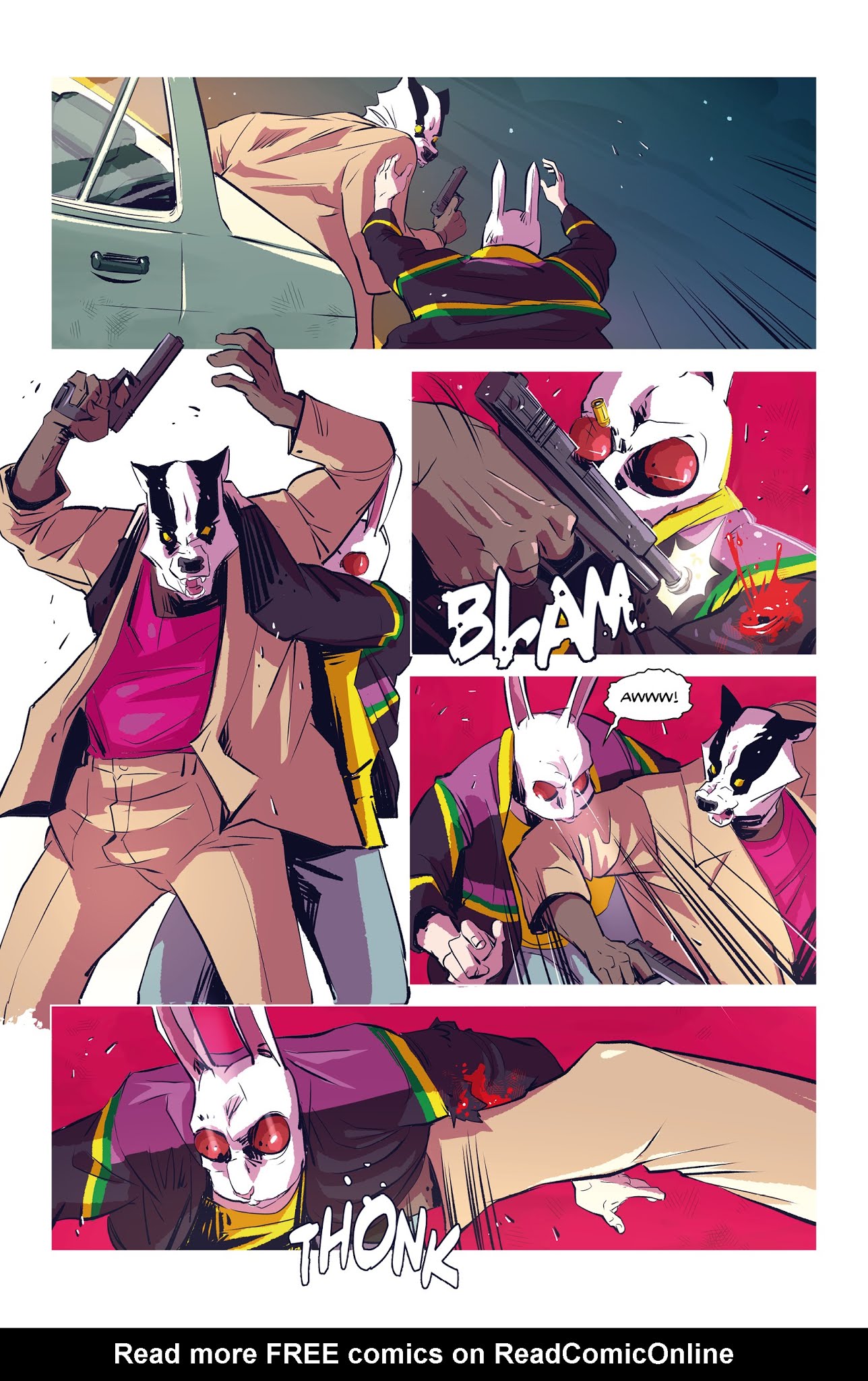 Read online Hotline Miami Wildlife comic -  Issue #8 - 22