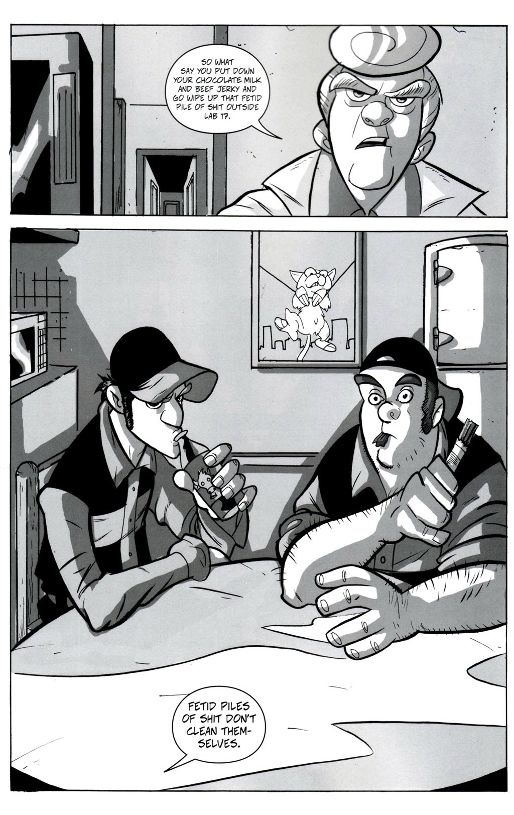 Read online Maintenance comic -  Issue #1 - 4