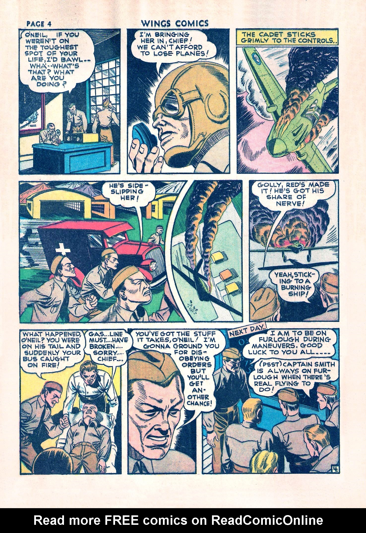 Read online Wings Comics comic -  Issue #17 - 6