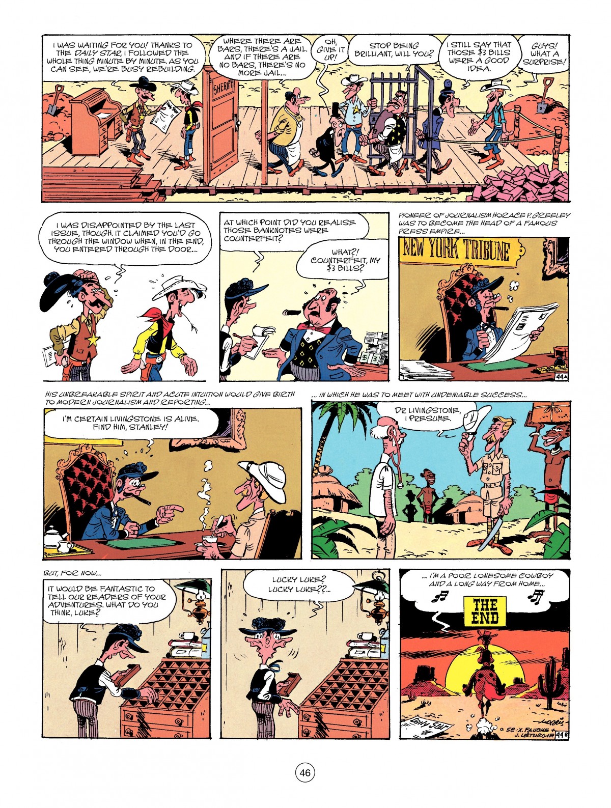 A Lucky Luke Adventure issue 41 - Page 46