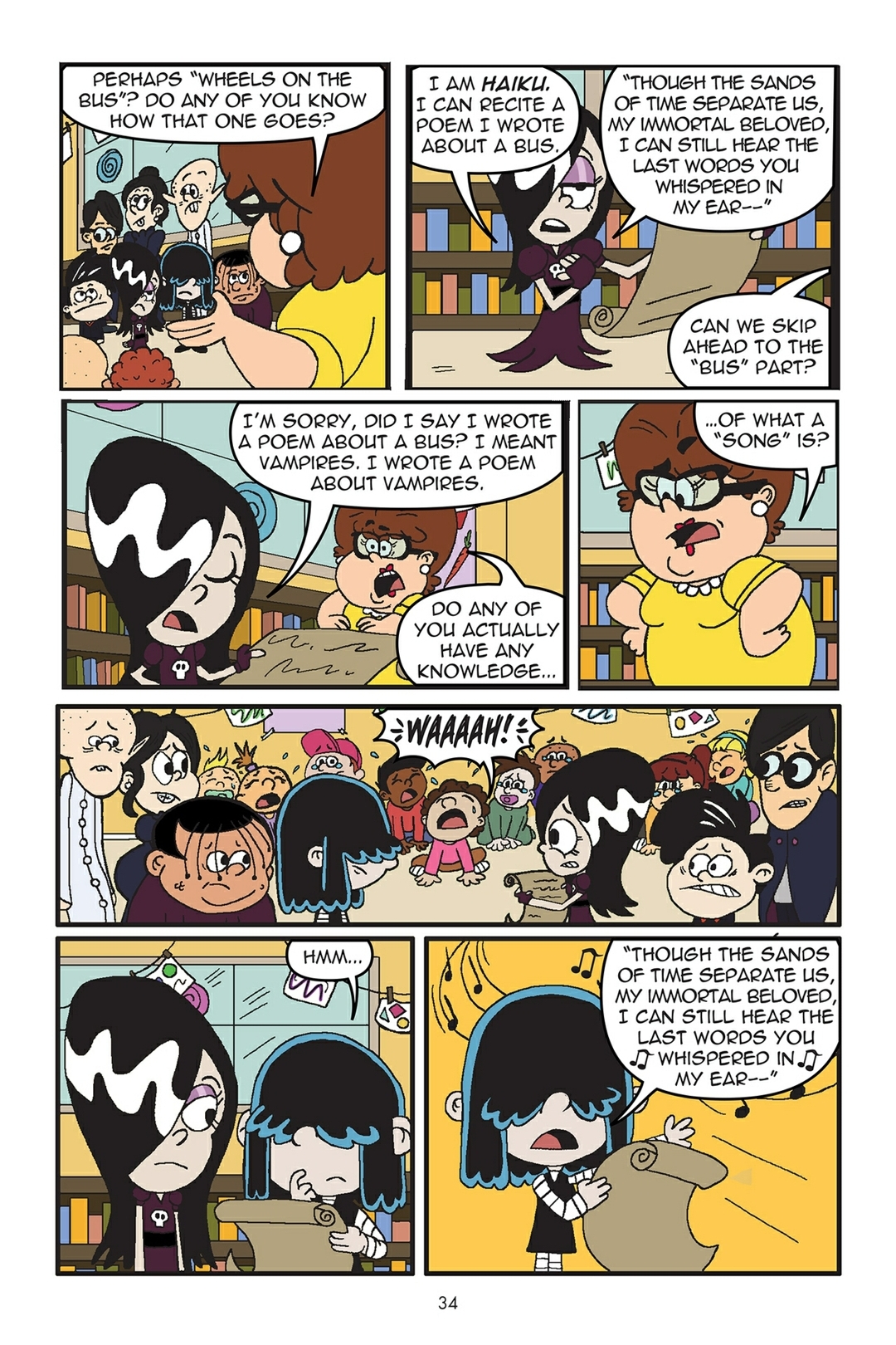 Read online The Loud House comic -  Issue #6 - 34