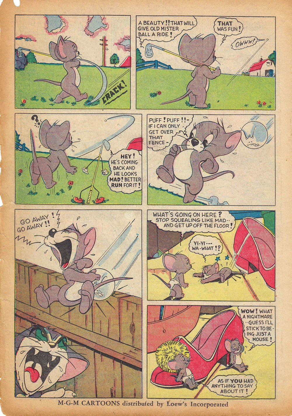 Read online Our Gang Comics comic -  Issue #26 - 26