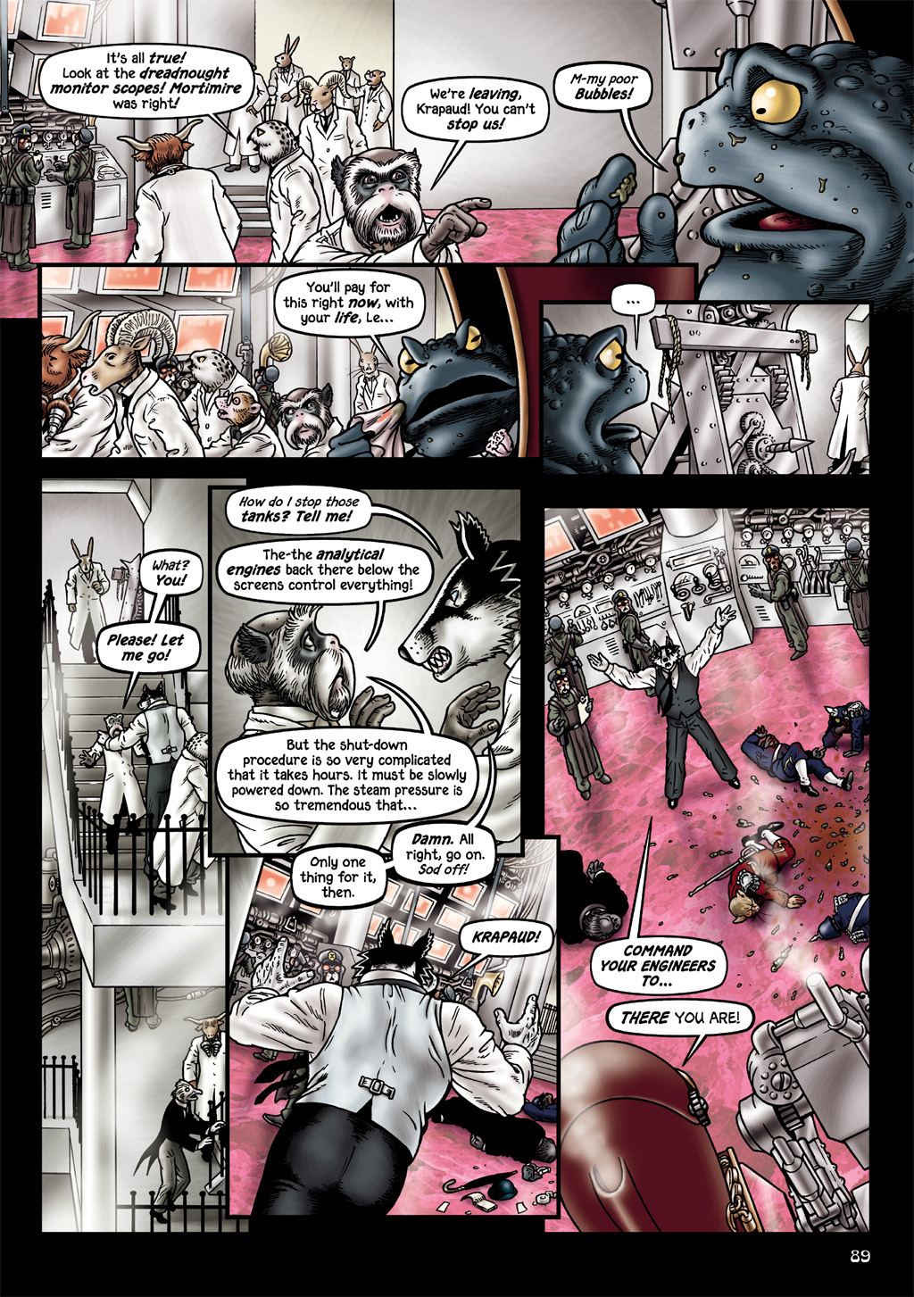 Read online Grandville Bête Noire comic -  Issue # TPB - 92