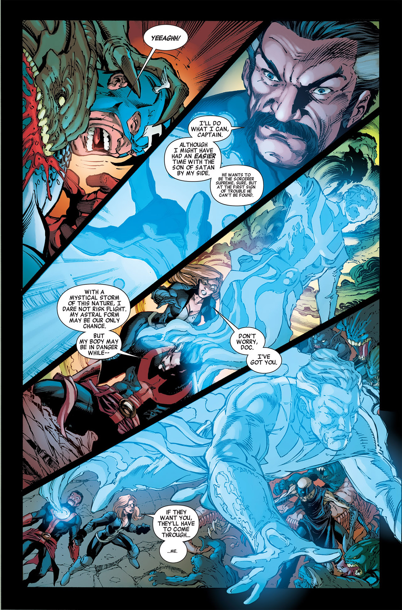 Read online Fear Itself: The Fearless comic -  Issue #7 - 8