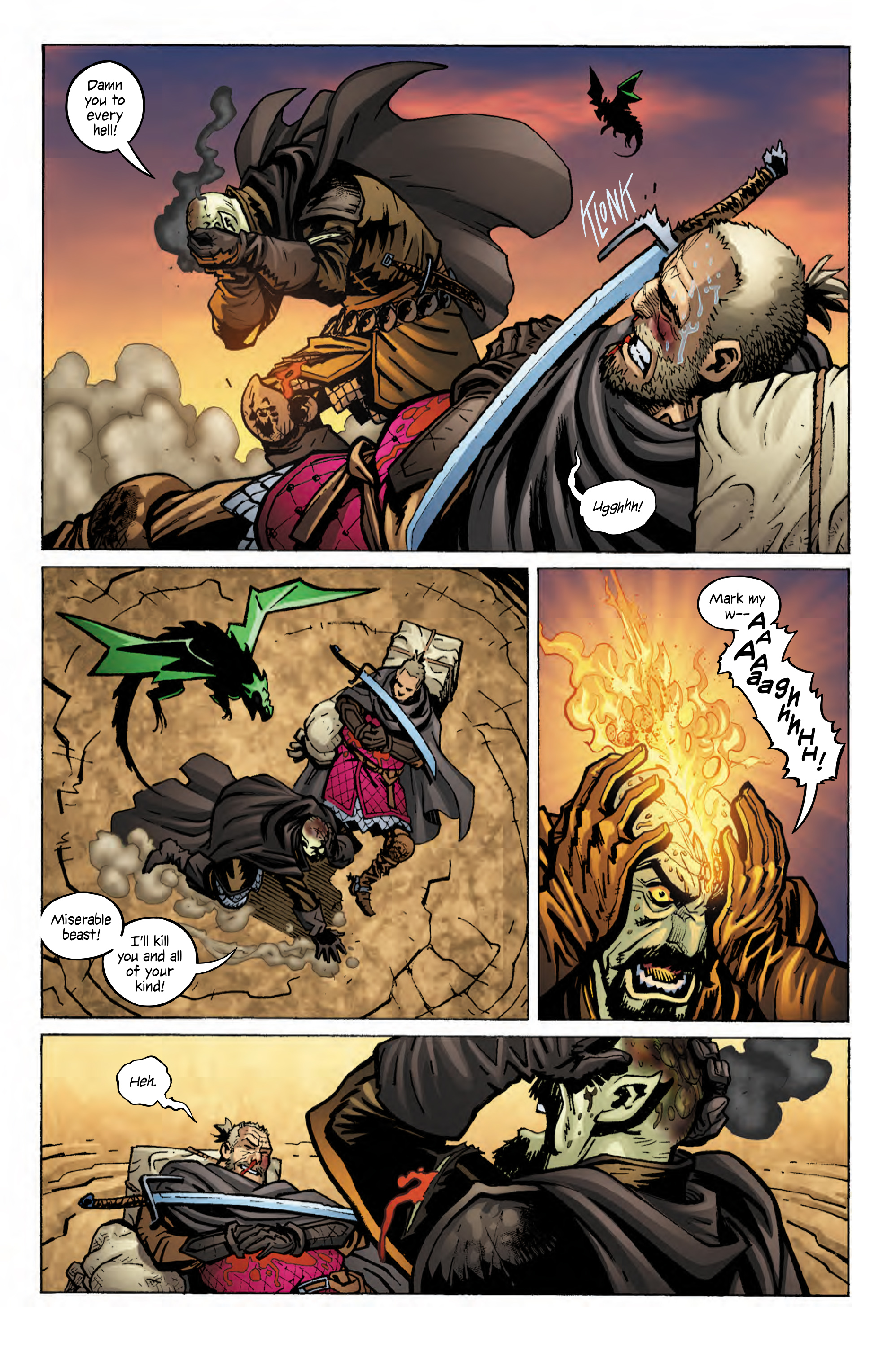 Read online Lark's Killer comic -  Issue #6 - 16