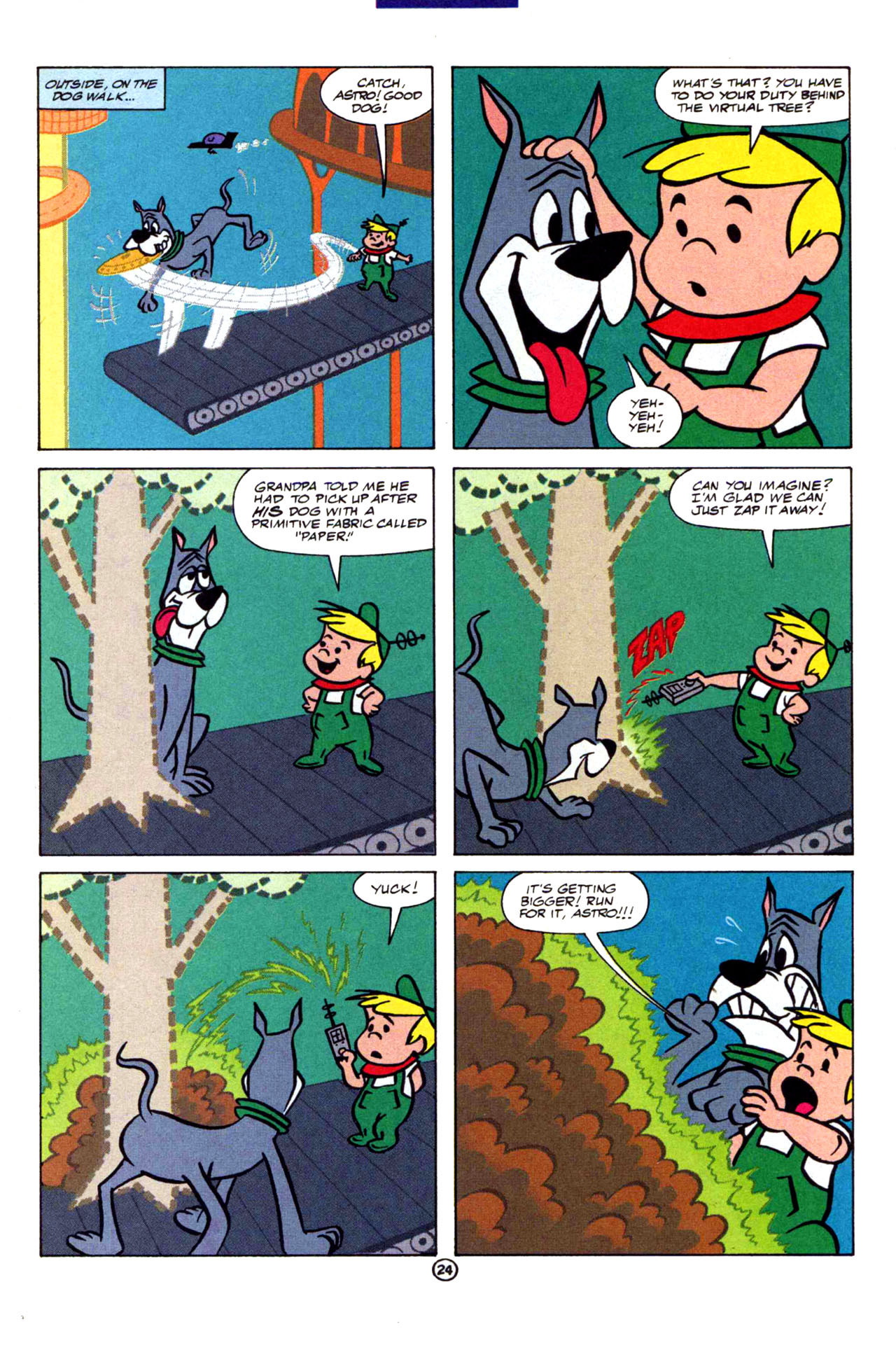 Read online The Flintstones and the Jetsons comic -  Issue #2 - 24