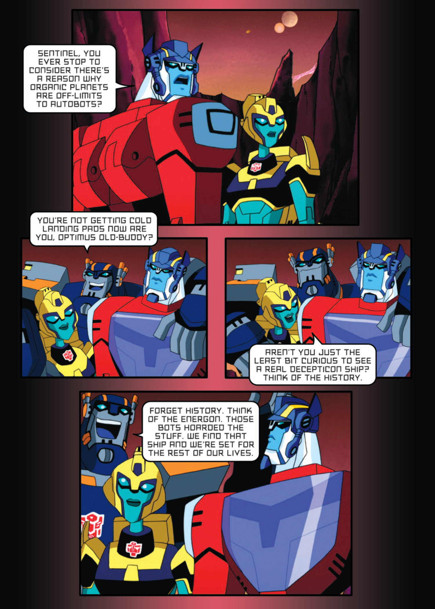 Read online Transformers Animated comic -  Issue #4 - 16