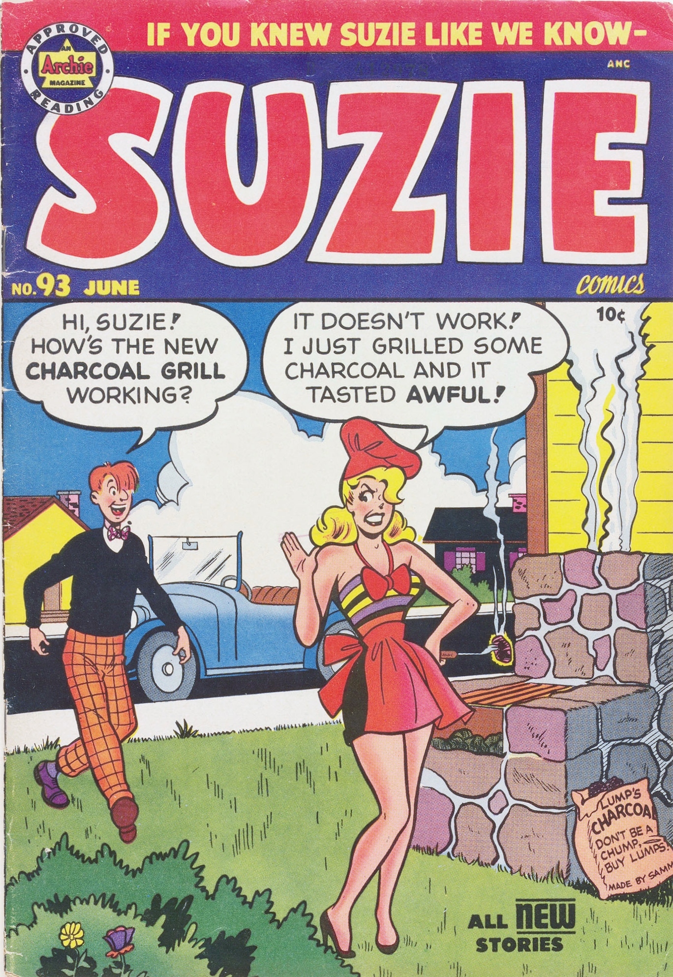 Read online Suzie Comics comic -  Issue #93 - 1