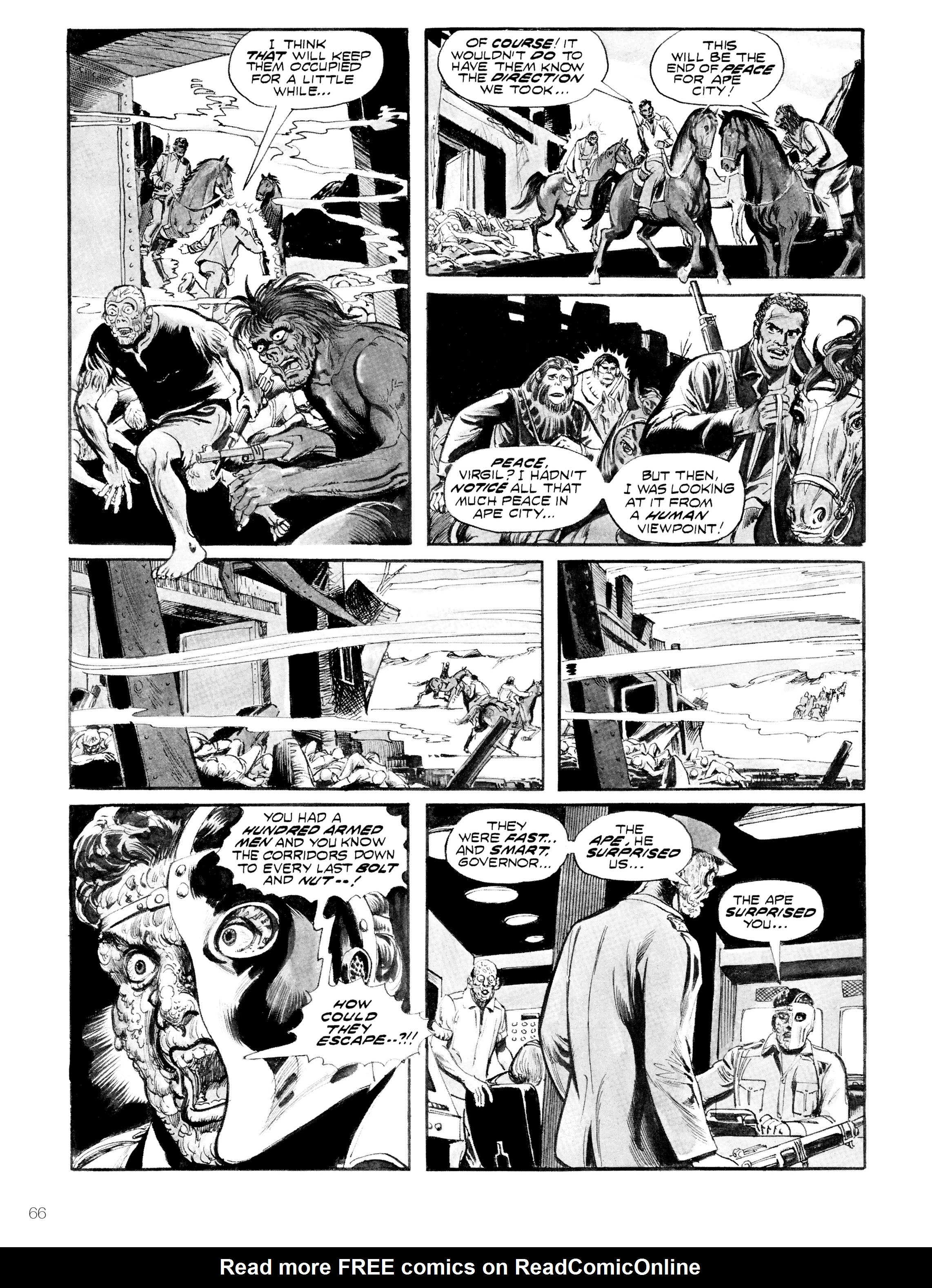 Read online Planet of the Apes: Archive comic -  Issue # TPB 4 (Part 1) - 62
