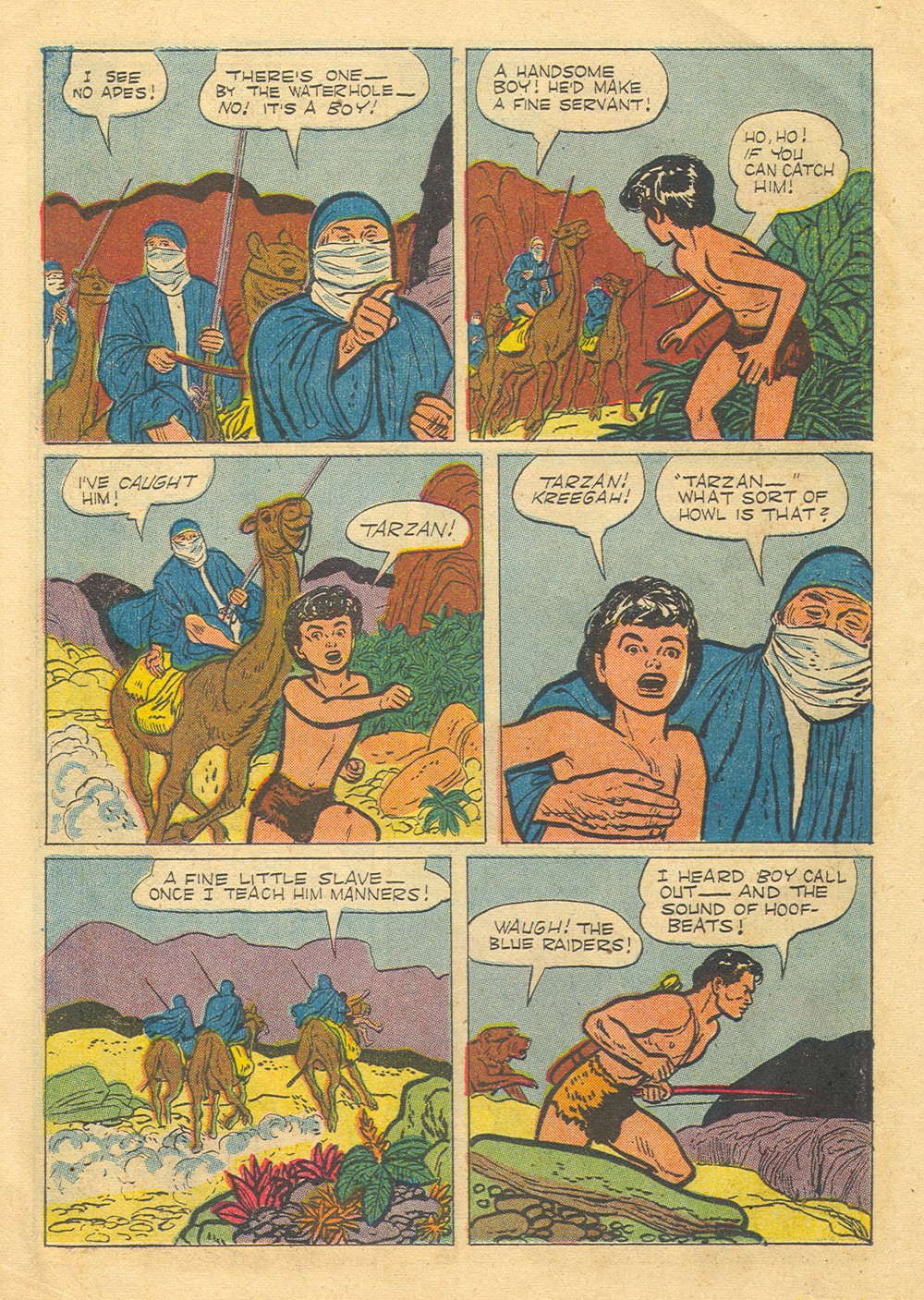 Read online Tarzan (1948) comic -  Issue #64 - 22