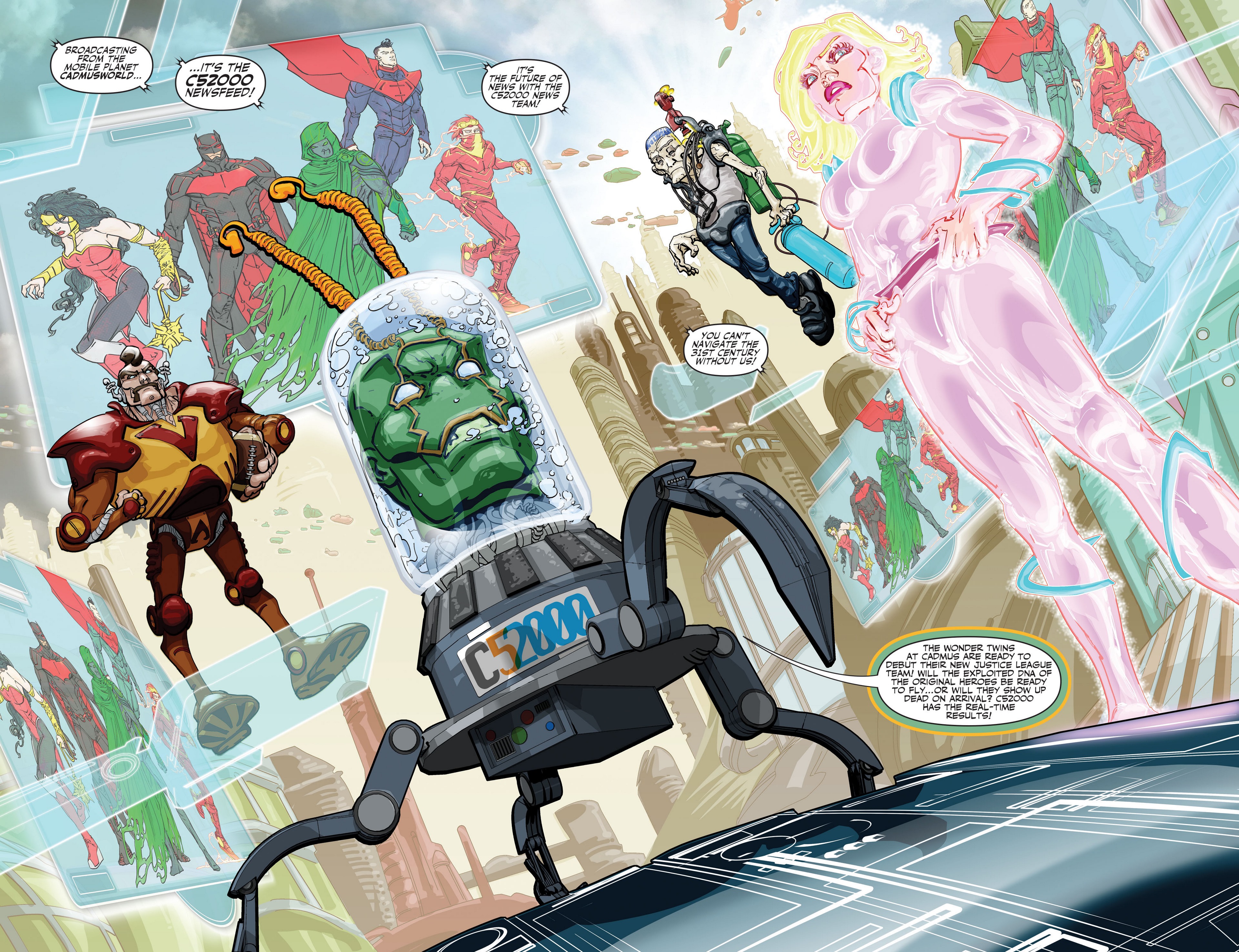 Read online Justice League of America's Vibe comic -  Issue #10 - 21