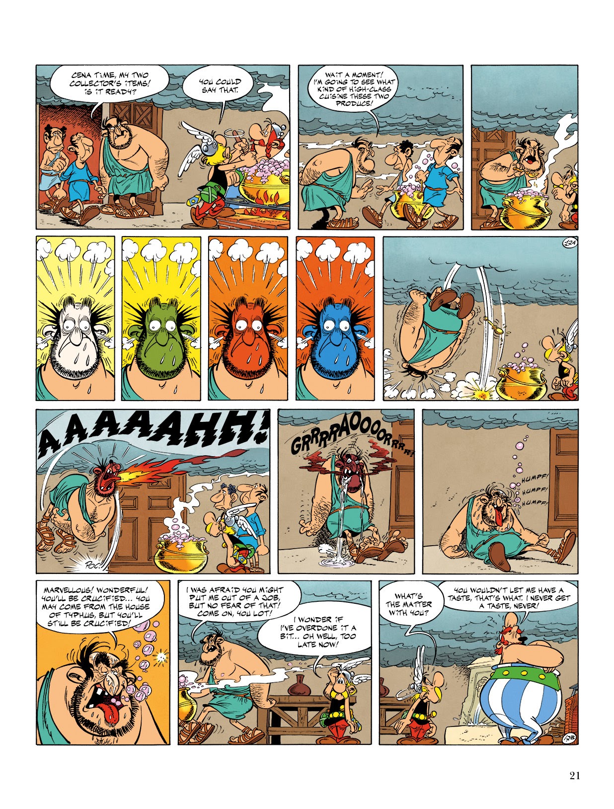 Read online Asterix comic -  Issue #18 - 22