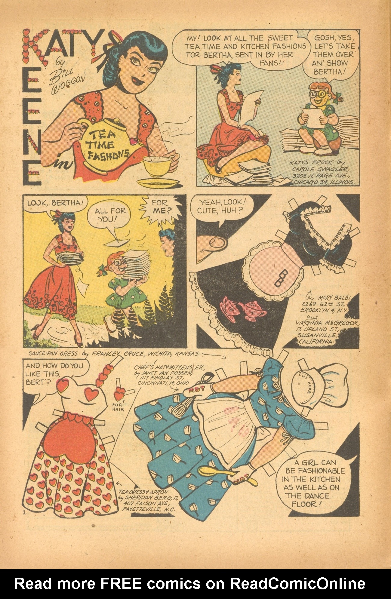 Read online Katy Keene (1949) comic -  Issue #32 - 10