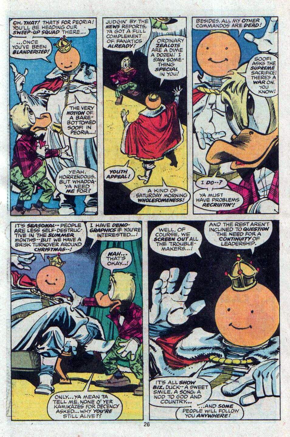 Read online Howard the Duck (1976) comic -  Issue #21 - 15