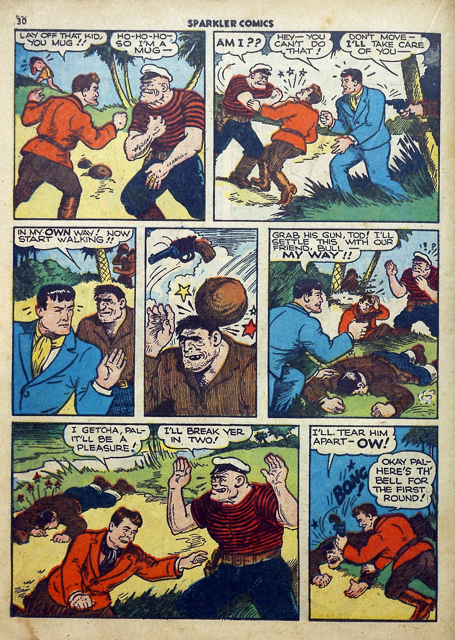 Read online Sparkler Comics comic -  Issue #2 - 26