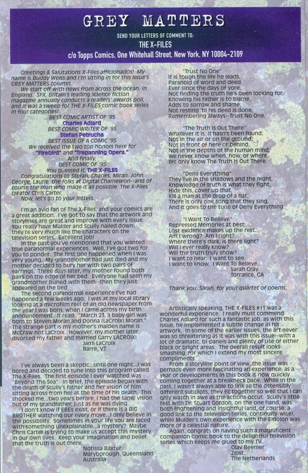 Read online The X-Files (1995) comic -  Issue #13 - 24