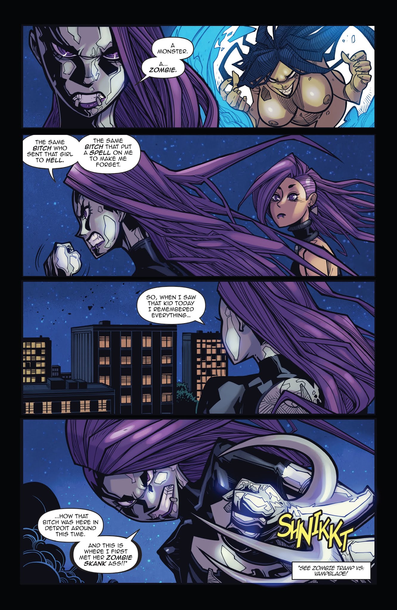 Read online Vampblade Season 3 comic -  Issue #5 - 12