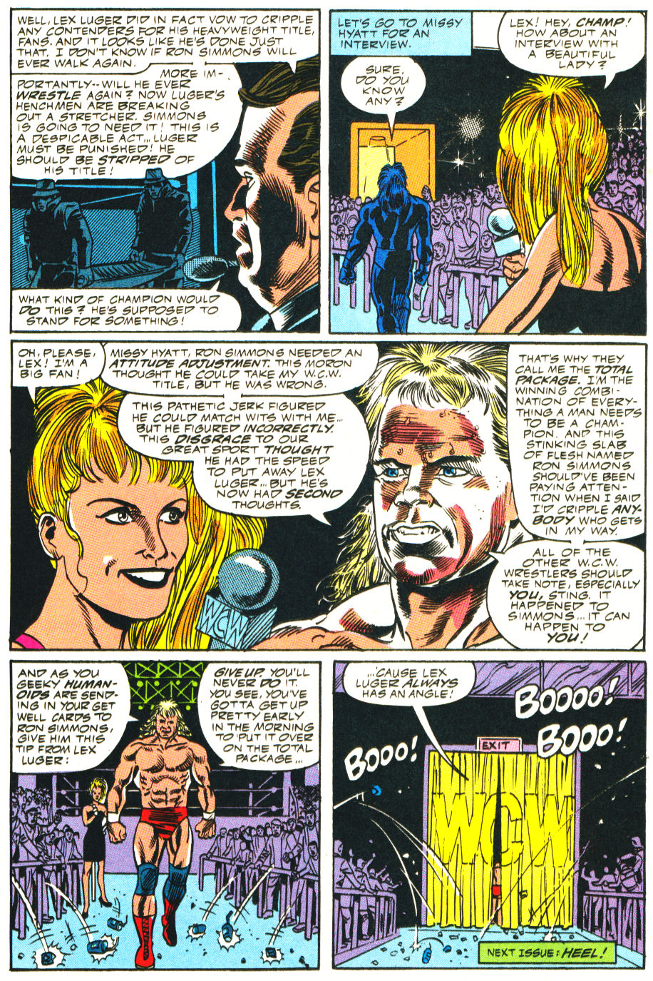 Read online WCW World Championship Wrestling comic -  Issue #1 - 23