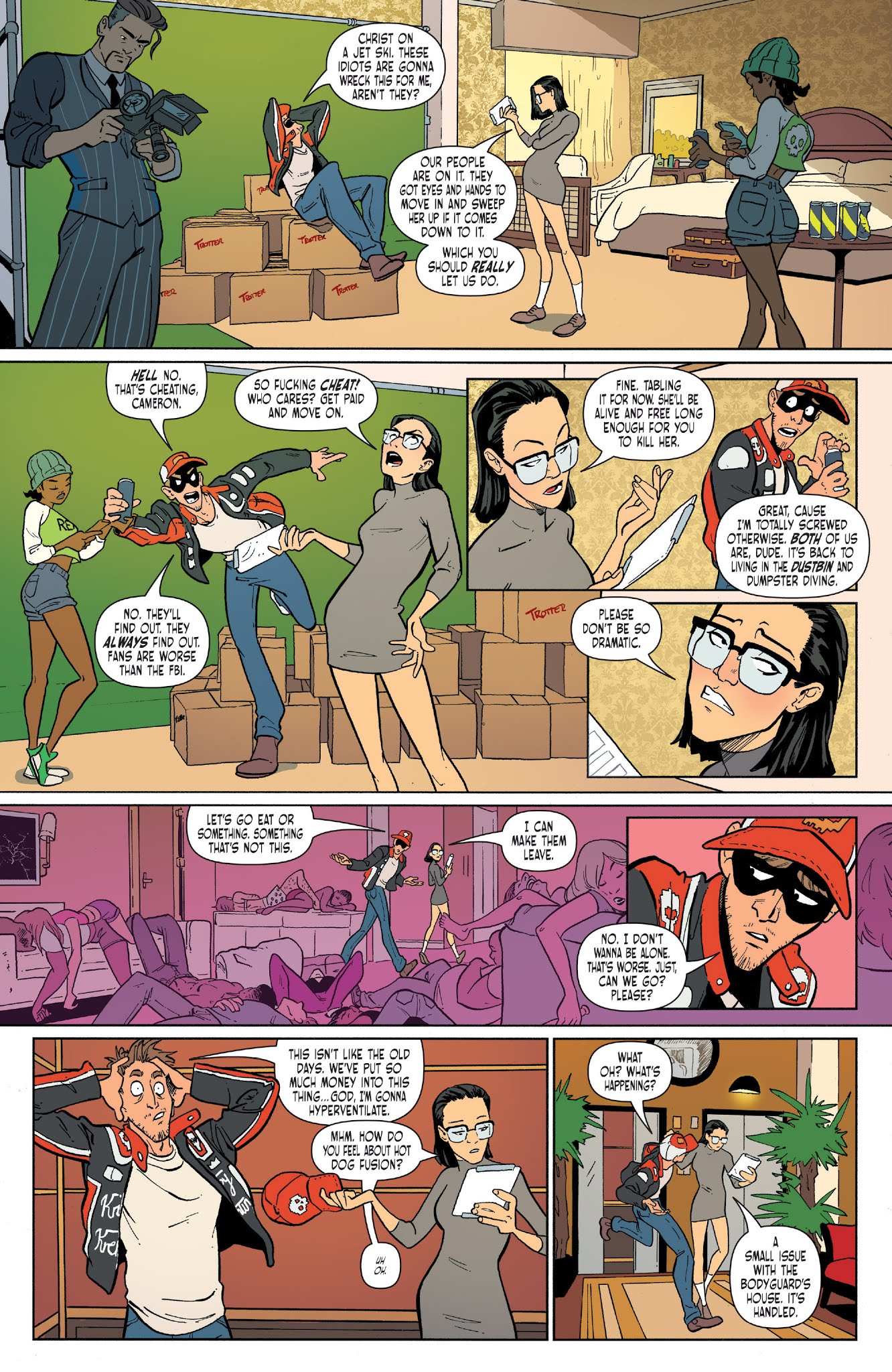 Read online Crowded comic -  Issue #4 - 5