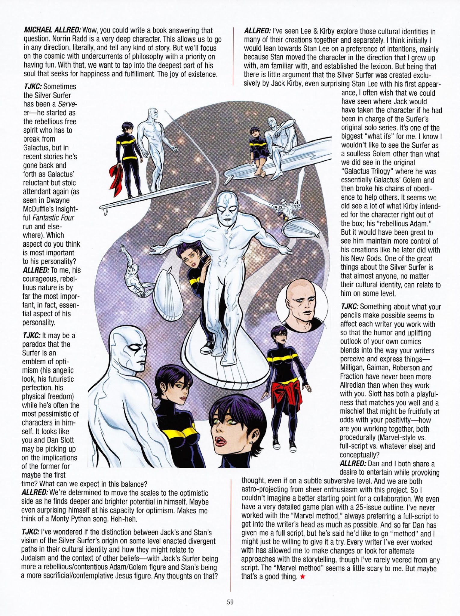 Read online The Jack Kirby Collector comic -  Issue #62 - 60