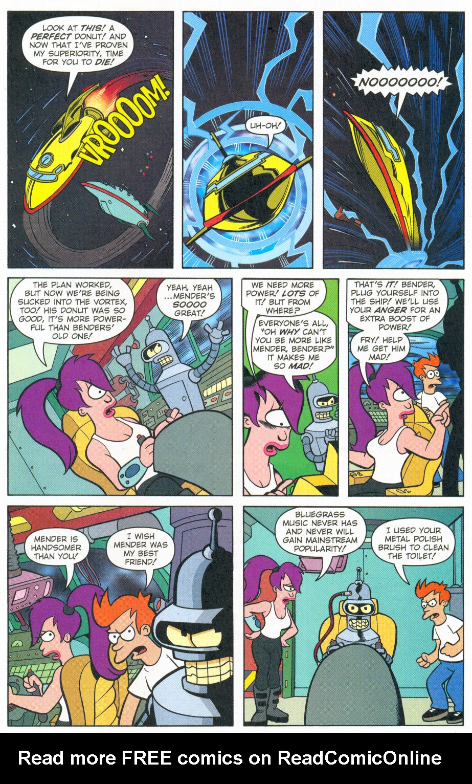 Read online Futurama Comics comic -  Issue #23 - 27