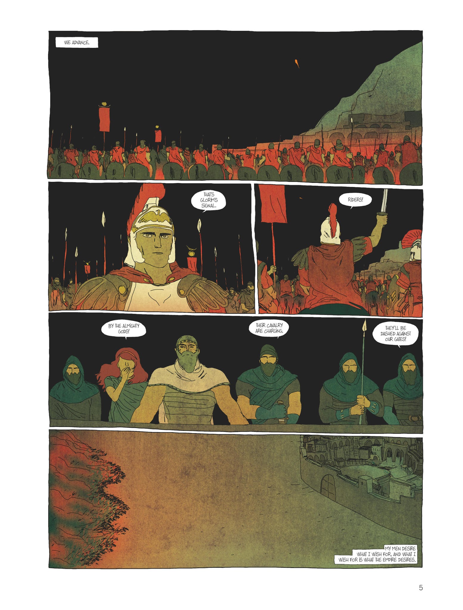 Read online For the Empire comic -  Issue #1 - 5