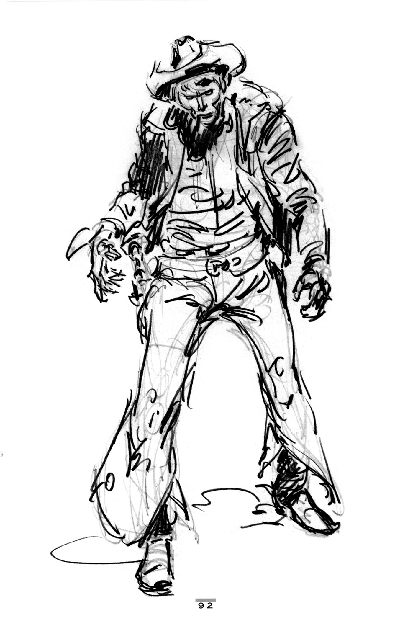 Read online John Buscema Sketchbook comic -  Issue # TPB - 93