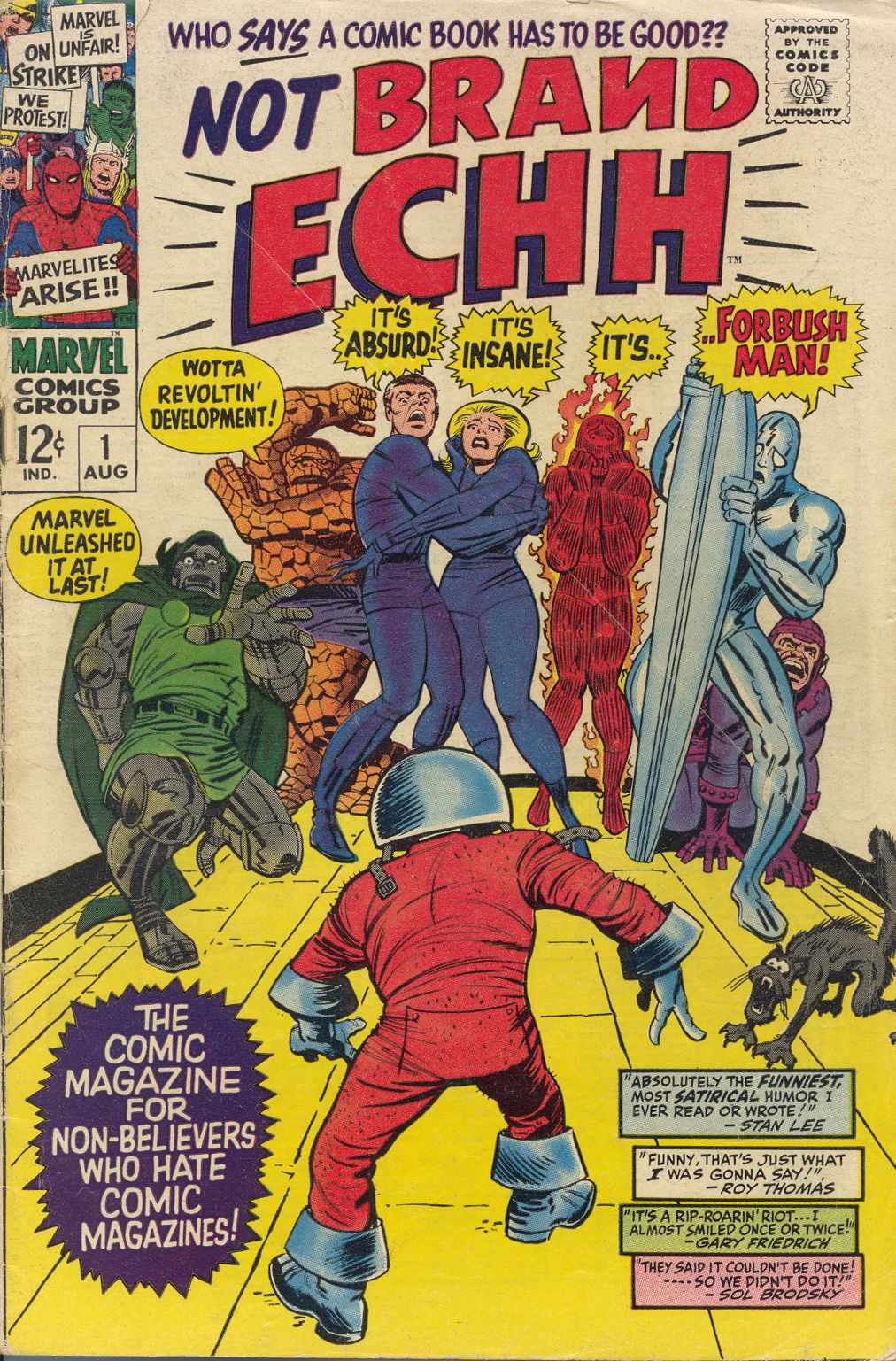 Read online Not Brand Echh comic -  Issue #1 - 1