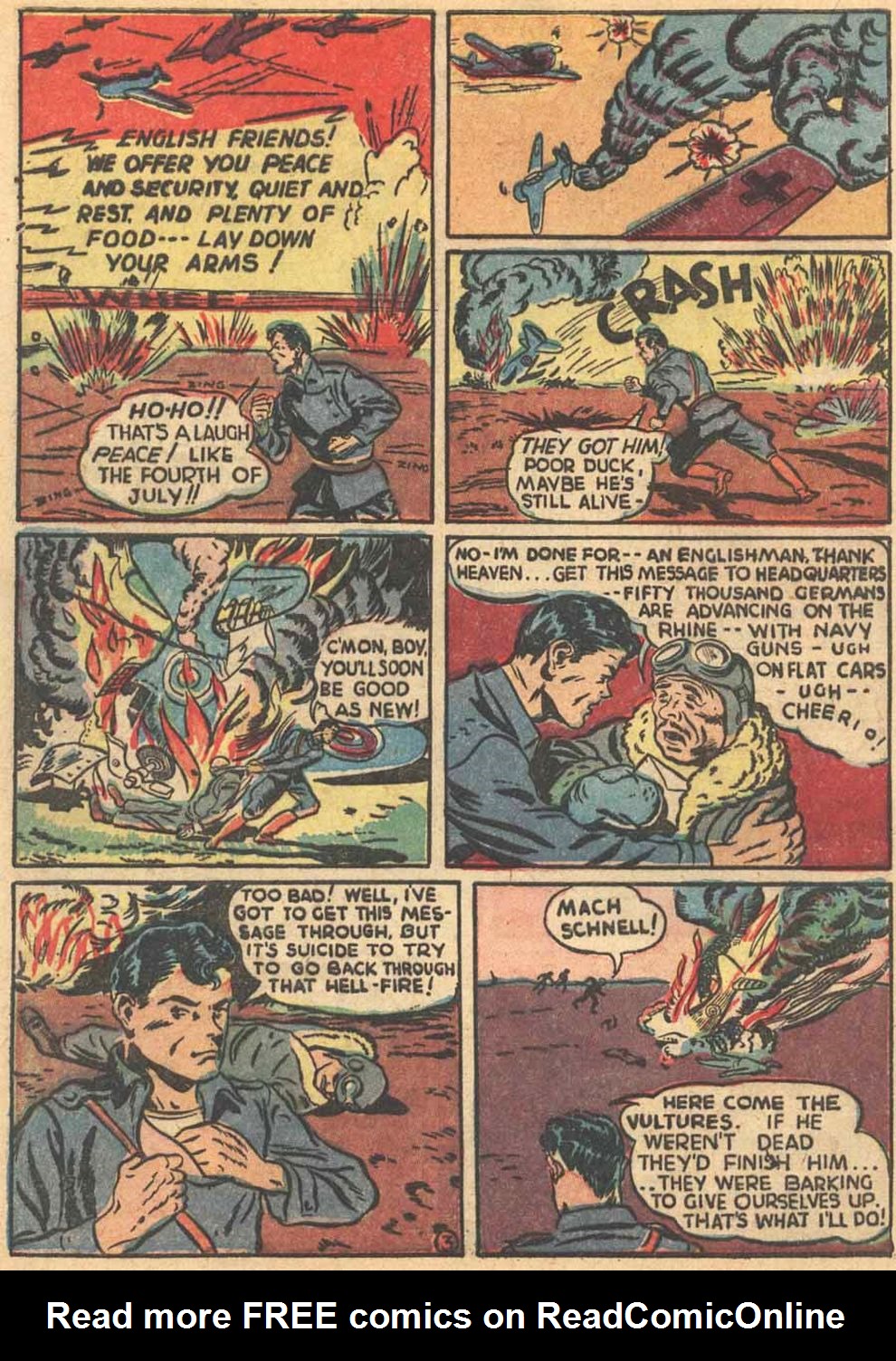 Read online Pep Comics comic -  Issue #7 - 36