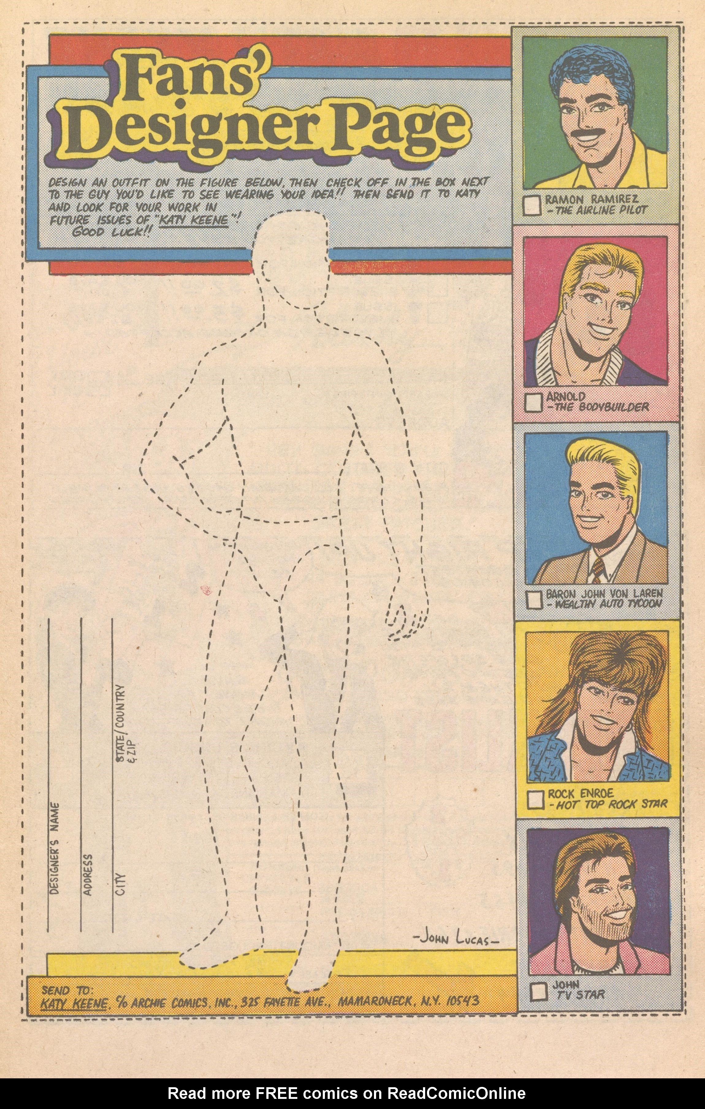Read online Katy Keene (1983) comic -  Issue #25 - 23