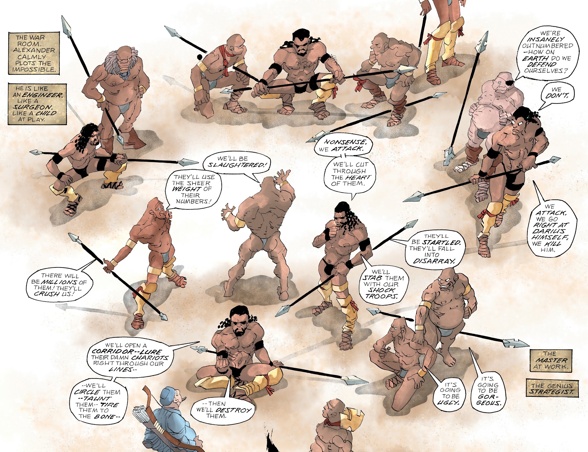 Read online Xerxes: The Fall of the House of Darius and the Rise of Alexander comic -  Issue #5 - 10