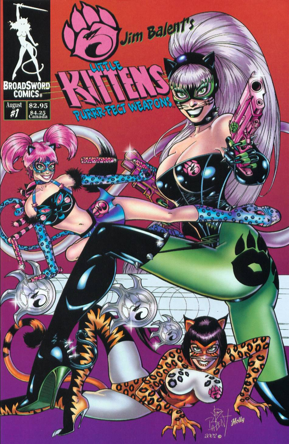 Read online 3 Little Kittens: Purrr-fect Weapons comic -  Issue #1 - 1