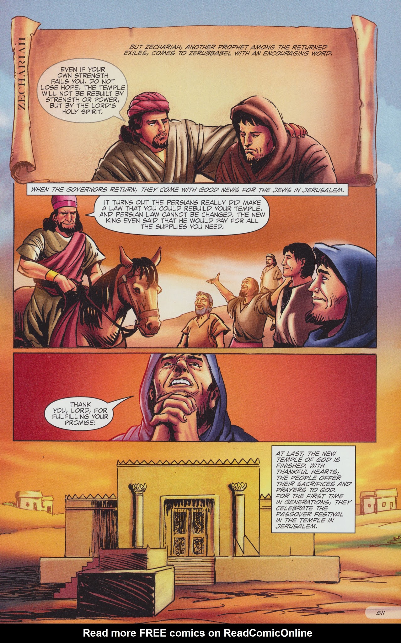 Read online The Action Bible comic -  Issue # TPB 2 - 134