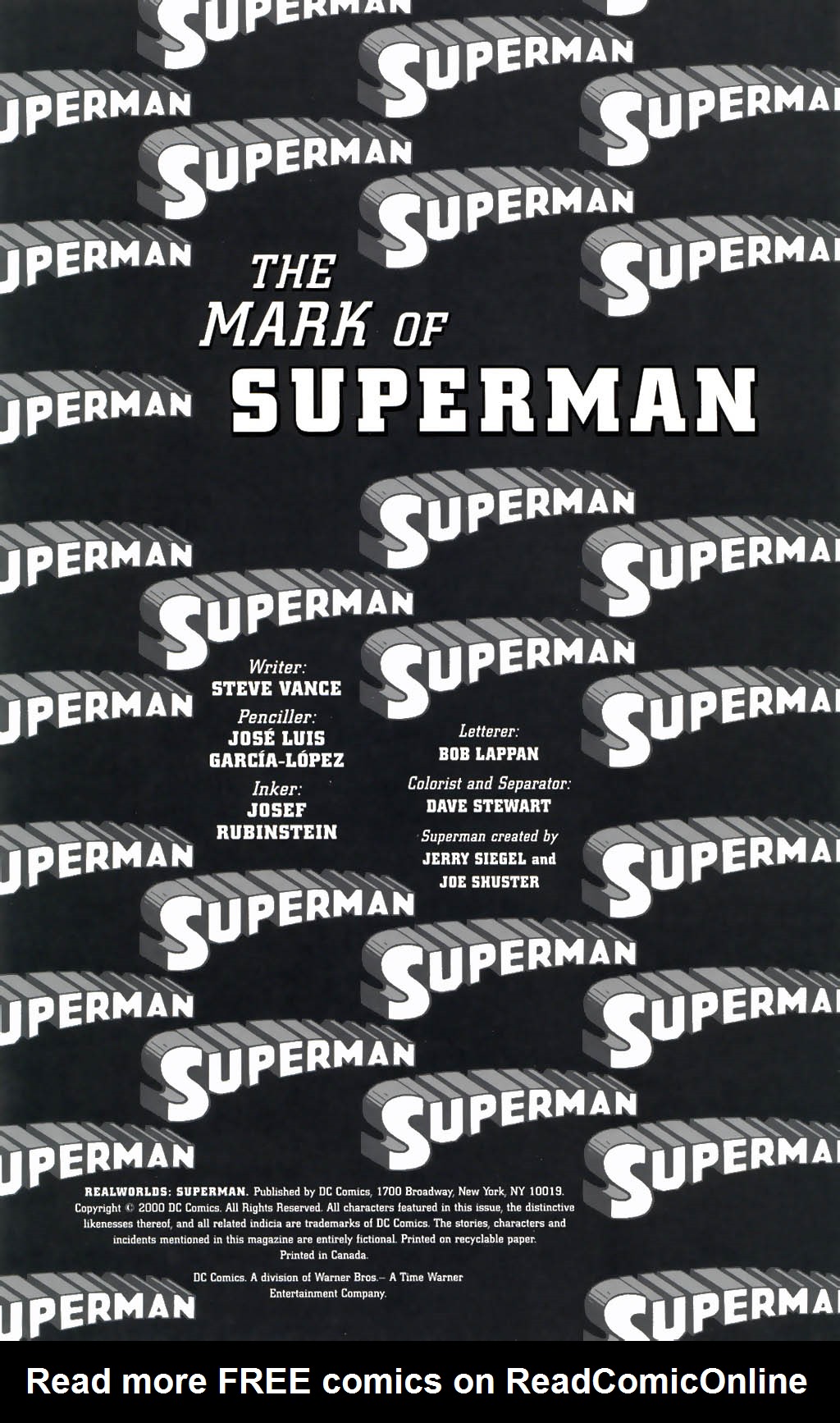Read online Realworlds: Superman comic -  Issue # Full - 2