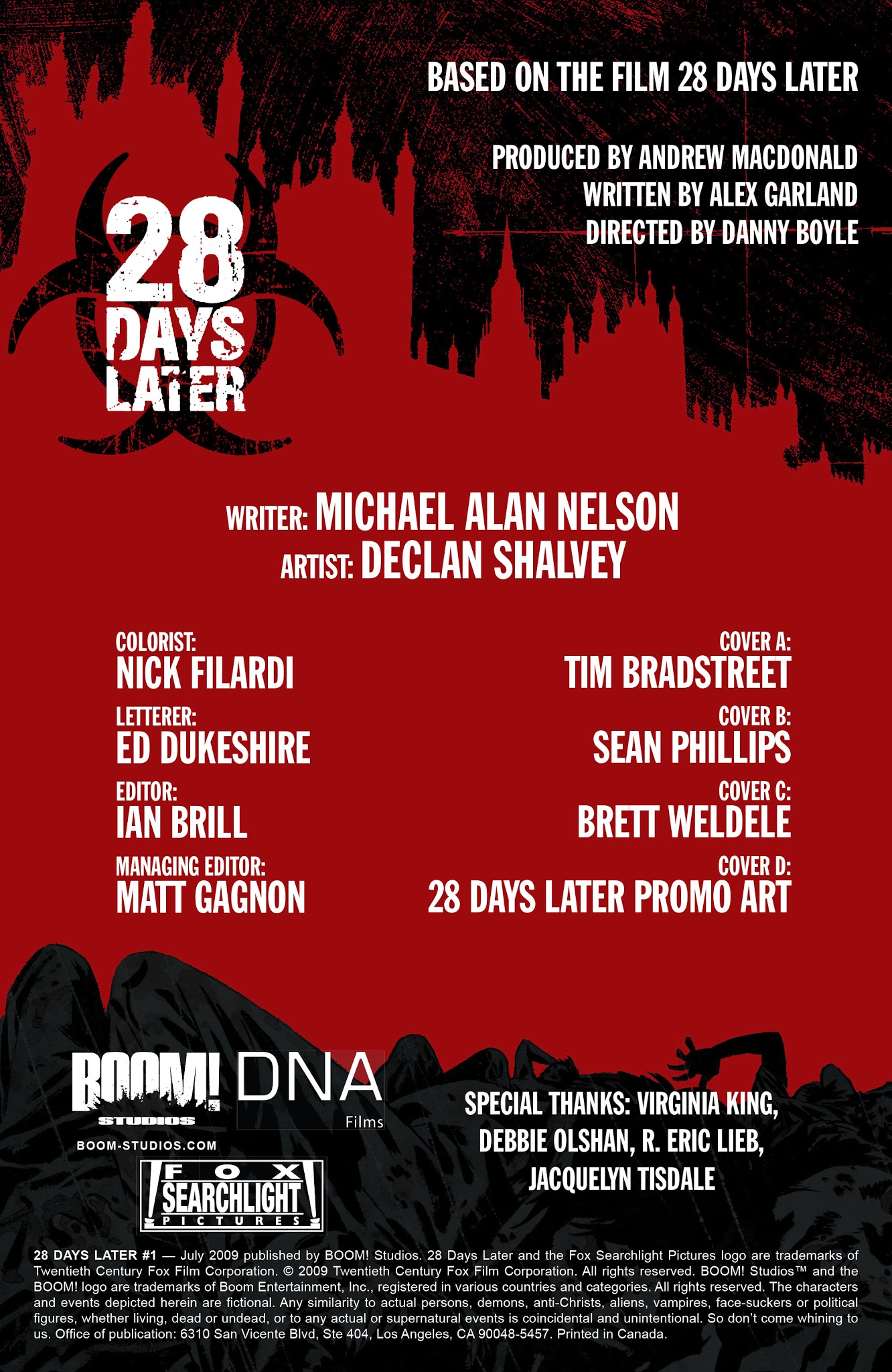 Read online 28 Days Later comic -  Issue #1 - 3