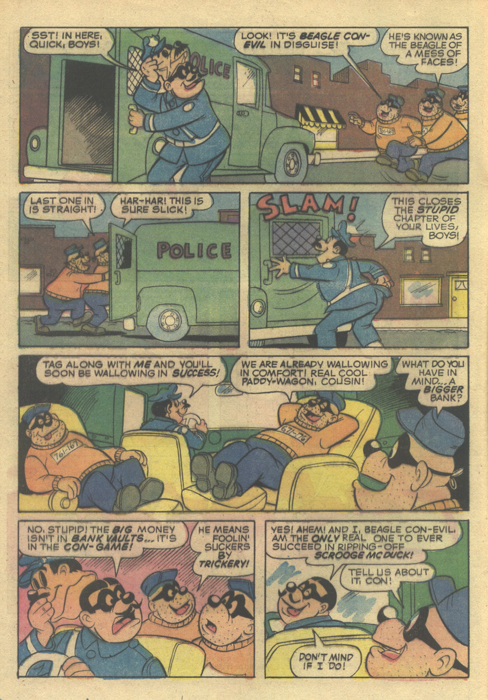 Read online Walt Disney THE BEAGLE BOYS comic -  Issue #29 - 4