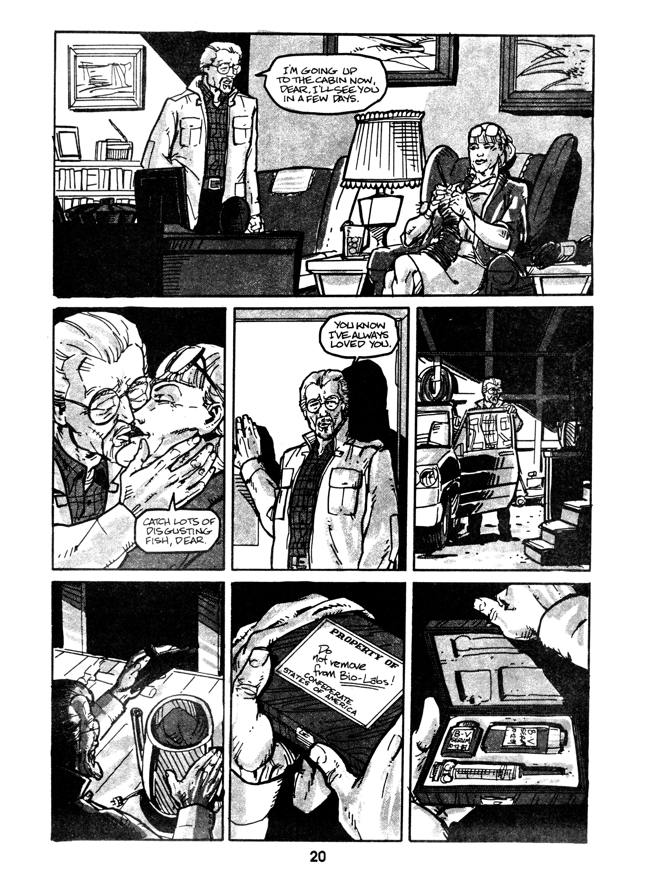 Read online Captain Confederacy (1986) comic -  Issue #8 - 22