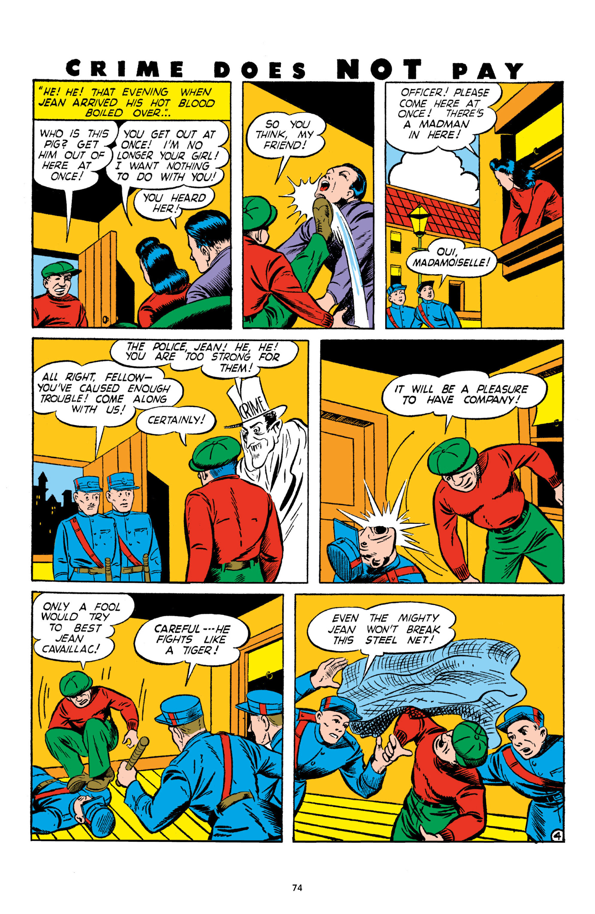 Read online Crime Does Not Pay Archives comic -  Issue # TPB 3 (Part 1) - 74