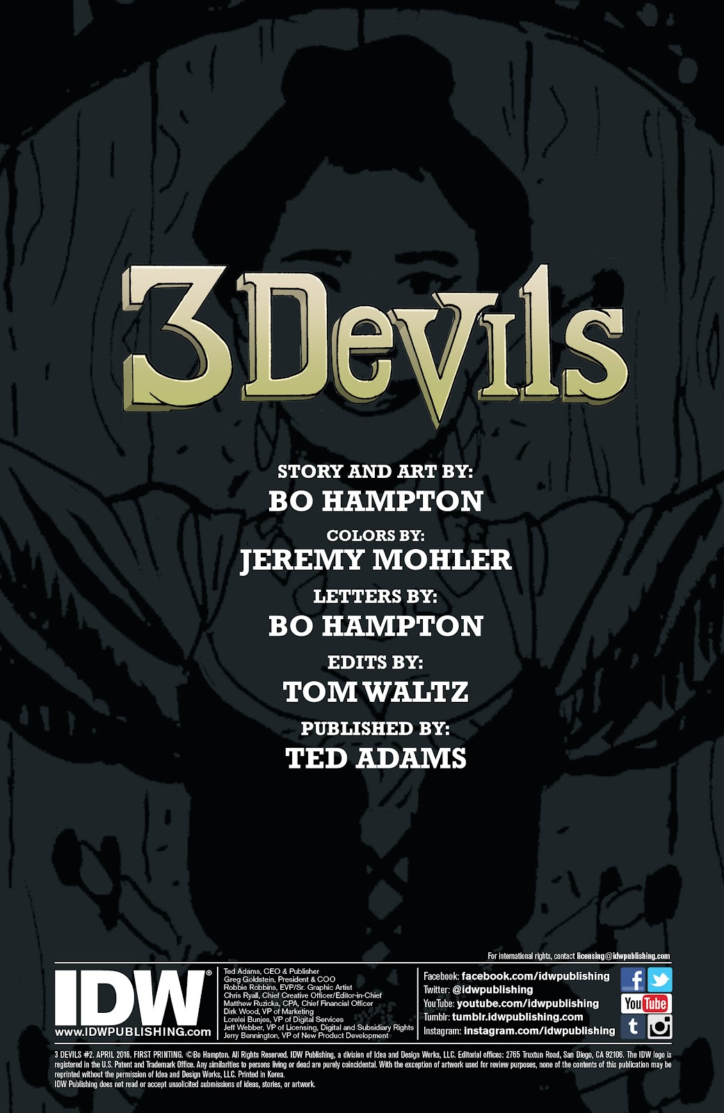 3 Devils issue 2 - Page 2