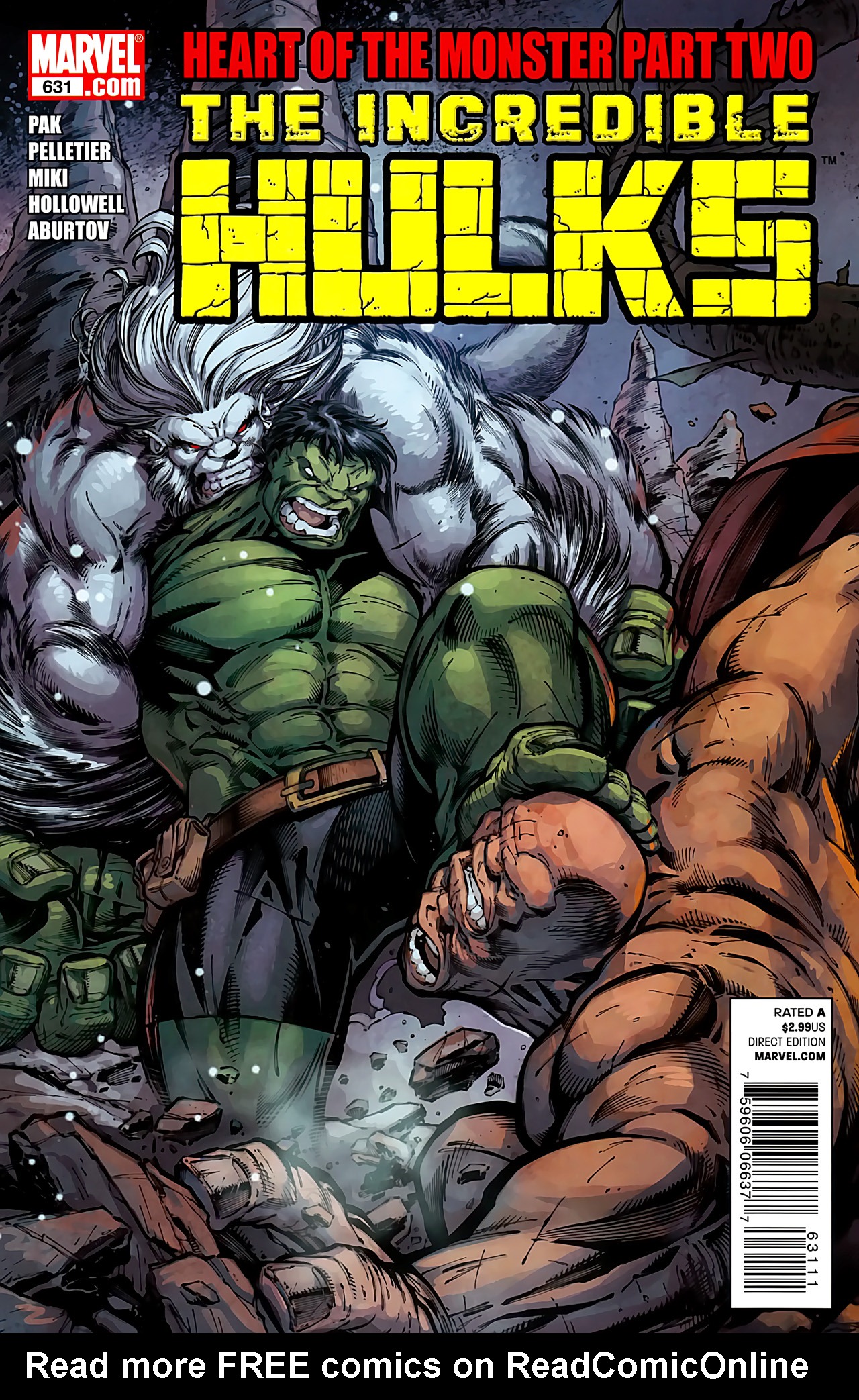 Read online Incredible Hulks (2010) comic -  Issue #631 - 1