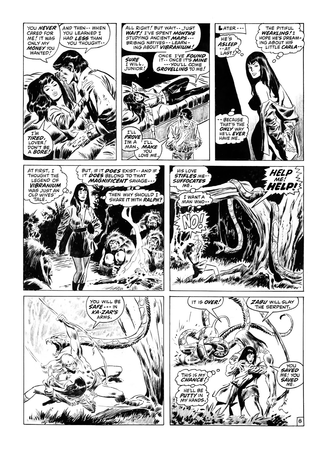 Marvel Masterworks: Ka-Zar issue TPB 1 - Page 297