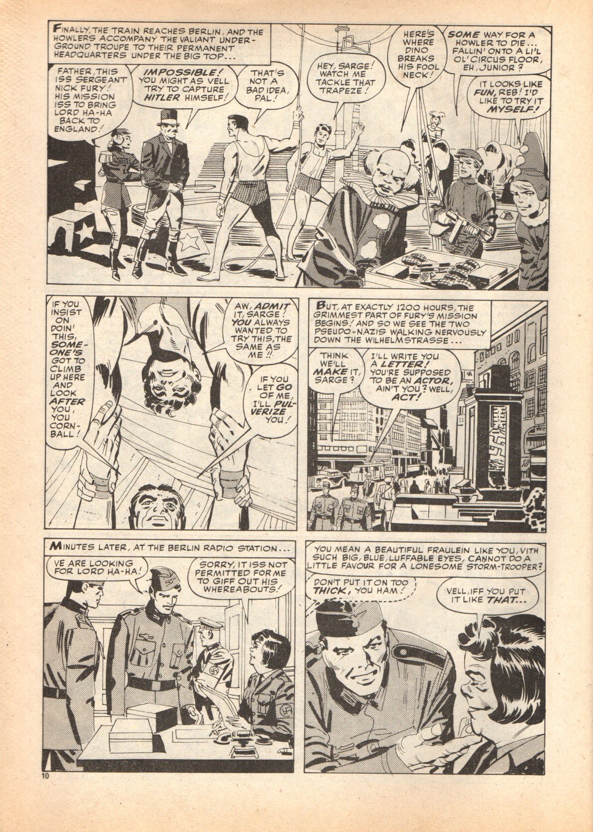 Read online Fury (1977) comic -  Issue #6 - 10