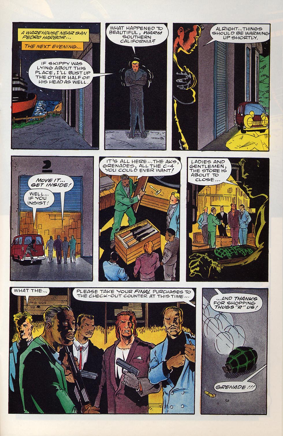 Read online Dogs of War comic -  Issue #4 - 14